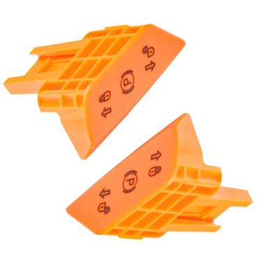 Imagem de Auaurly 2 maçanetas de freio de estacionamento/botão de equipamento substitui UC21883 para peças de trator John Deere S100 S110 S120 S130 S140 S160 S170 S180 S220 S240 X107 X117R X127 X147 R X167