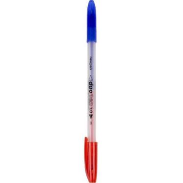 Imagem de Caneta Esferográfica Duopen AZUL/VERMELHA 1.0MM Pote com 24 - Newpen