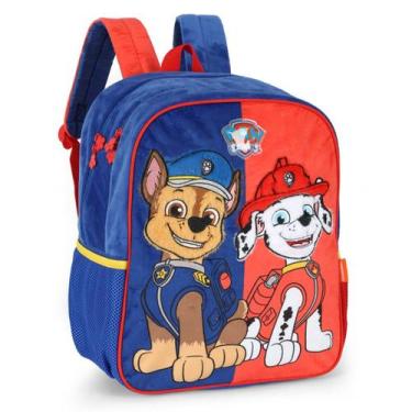 Imagem de Mochila Costas Luxcel Patrulha Canina Marshall Chase Azul