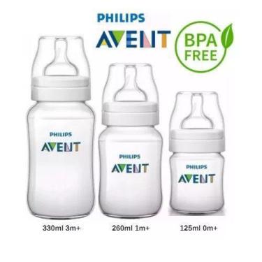 Imagem de Kit Mamadeira com 3PCS 125/260/330ML Anticolica Classica Philips AVENT