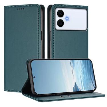Imagem de Capa carteira fina para Samsung Galaxy S26 Edge com capa flip magnética, compartimentos para cartões e suporte, bloqueio RFID, compatível com carregamento sem fio, capa protetora à prova de choque