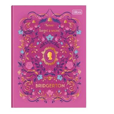 Imagem de Caderno Brochura Colegial Médio Bridgerton 80 Folhas Tilibra