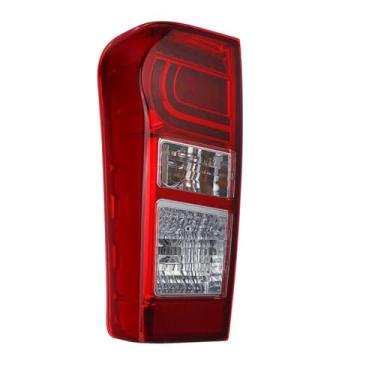 Imagem de FLJOYOEU Conjunto de luz traseira LED traseira de carro com lâmpadas de chicote de fios, compatível com Isuzu DMax D-Max 2012-2016 2017 2018 2019 8961253983 898125393 (vermelho-esquerdo)