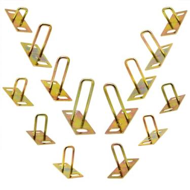 Imagem de Yuauy 14 tipos de gancho de trava balde assento de motocicleta elétrica selim scooter L ganchos de bloqueio resistente distância dos furos 5 cm