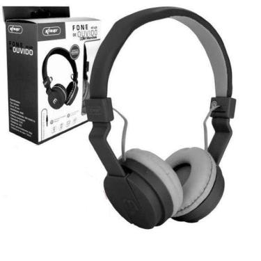 Imagem de Fone Com Microfone Knup Kp-428 Preto