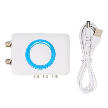 Imagem de Plplaaoo Modulador HDMI para RF com suporte NTSC e saída VHF - Modulador HD RF com conector tipo AV e F para TVs mais antigas, sistemas CATV