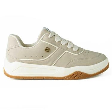 Imagem de Tênis Casual Feminino Foggia Nevoa Cream Dakota D0122-0002-Feminino