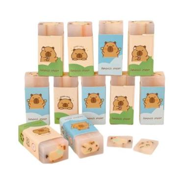 Imagem de Apagador De Borracha Em Forma De Capivara Para Estudantes Do Ensino Fu