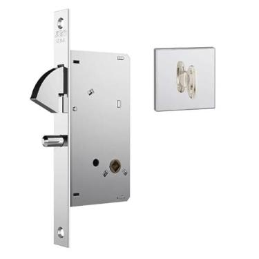 Imagem de Fechadura Stam 950 Porta Madeira De Correr Banheiro Quadrada