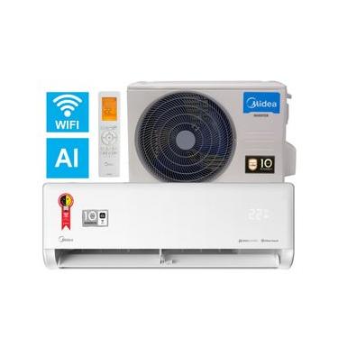 Imagem de Ar Condicionado Inverter Midea AI Ecomaster 9000 BTUs Quente e Frio WIFI e IA