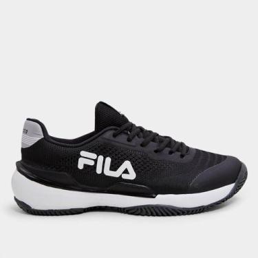 Imagem de Tênis Fila Invicto Masculino, Preto, Cinza, 43