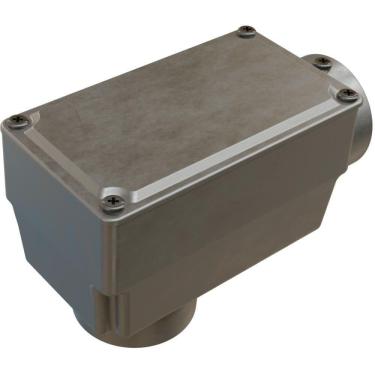 Imagem de Caixa de Derivação Fixa Conduletzel Sem Pintura Tipo Lb de 2 com Tampa E012040075 Wetzel Caixa D