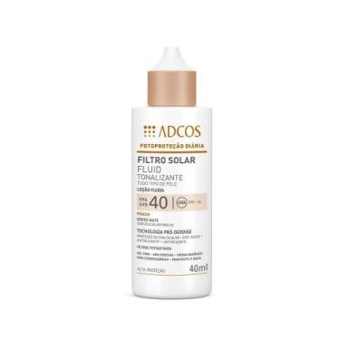 Imagem de Protetor Solar Fluid Fps40 Peach 40Ml Adcos