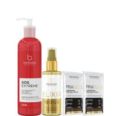 Imagem de Borabella SOS Extreme Reconstrutor + Elixir 12 Óleos 60ml