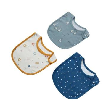 Imagem de Conjunto De Babadores Impermeáveis Para Bebês (Meninas E Meninos) Com 