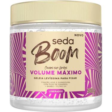 Imagem de Geleia Seda Boom Volume Máximo 500g