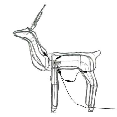 Imagem de Armação Rena Led Macho Com Movimento Grande 220V - Wincy Natal