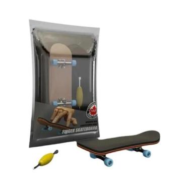 Imagem de Mini Skateboard De Dedo Em Madeira De Bordo, Brinquedo Esportivo Fofo 