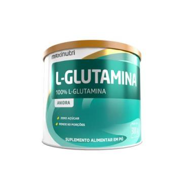 Imagem de Aminoácido L-Glutamina Pó 300g 100% Pura Maxinutri