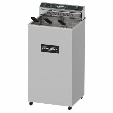 Imagem de Fritador Industrial Elétrico Metalcubas Foe 18 P Zona Fria De óleo 18L 220V Cod Mtc0080[25448]
