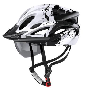 Imagem de Girino de capacete de ciclismo com luz LED recarregável USB - tadpole