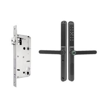 Imagem de Fechadura Inteligente Deslizante Slim À Prova d'Água 2.8CM Com Impress