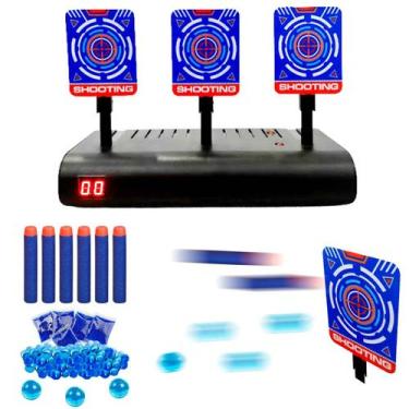 Imagem de Alvo Eletrônico Brinquedo Para Dardos De Arminha - ALVO MIRA ELETRONIC