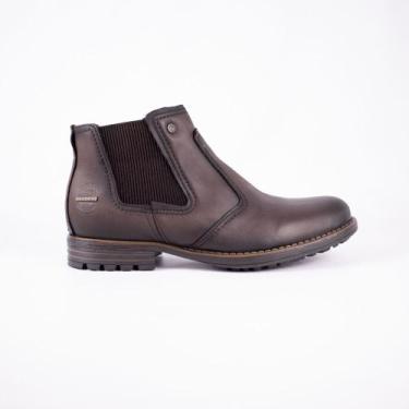 Imagem de Bota Chelsea Masculina Pegada Sem Cadarço Ultraconforto 180788, Marrom