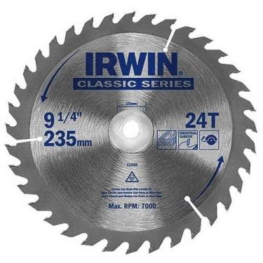 Imagem de Disco Corte Madeira Irwin, 9.1/4", 36 Dentes - 14112