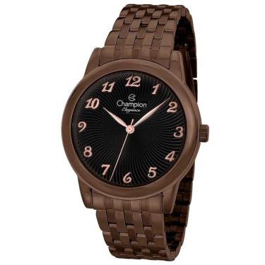 Imagem de Relógio Champion Feminino Ref: Cn28455r Fashion Chocolate