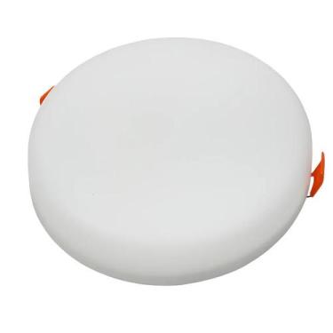 Imagem de Painel Plafon LED 24w Embutir Redondo Borda Infinita 4000k - AVANT