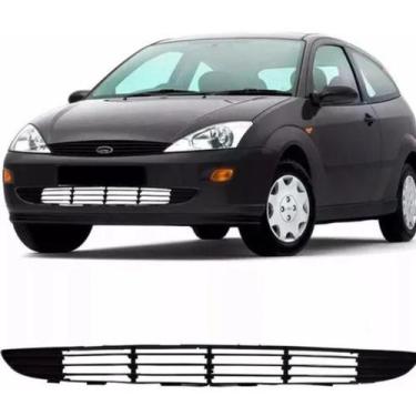 Imagem de Grade Parachoque Dianteiro Focus 1999 2000 2001 2002 Sem furo - RETOV
