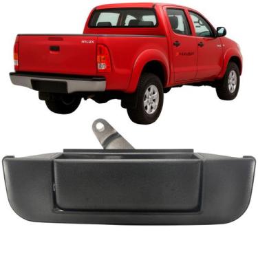Imagem de Maçaneta Puxador Caçamba Tampa Traseira Para Toyota Hilux 2006 2007 20
