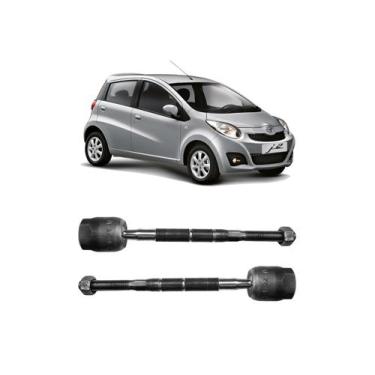 Imagem de 2 Braço Terminal Axial Dianteiro Jac J2 2012 2013 2014 2015 - QualyKit
