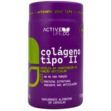 Imagem de Colágeno Tipo II Suplemento Alimentar Active Life 30 Cápsulas