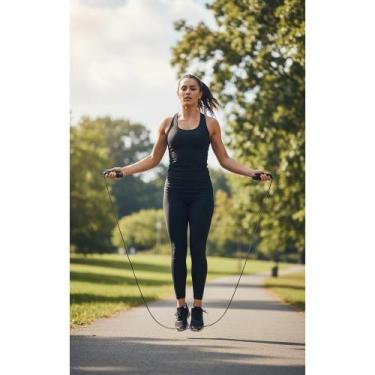 Imagem de 2x Corda Pular Profissional C/ Rolamento: Treino Rápido e Ef - Congrat