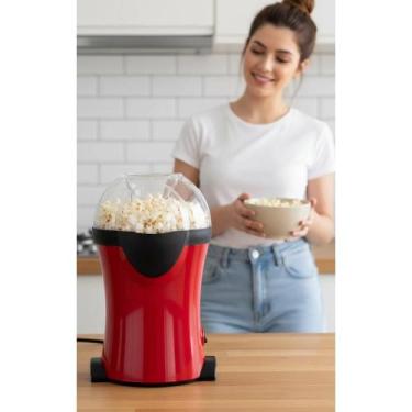 Imagem de 2x Pipoqueira Elétrica 1200W Vermelha: Cinema em Casa! - Congratulatio