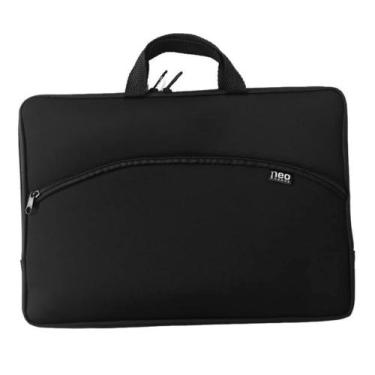 Imagem de Capa Pasta para Notebook Chromebook Maleta Neoprene Preto Bolsa - NEO 