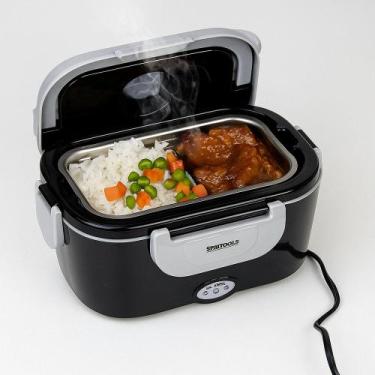 Imagem de Marmita Elétrica Marmiteira Portátil 1,5L Bivolt Esquenta Comida Compa