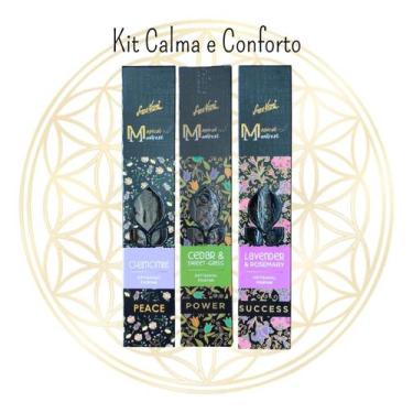 Imagem de KIT Com 3 Incensos Indiano Sreevani Linha Magical Manifest, KIT CALMA 