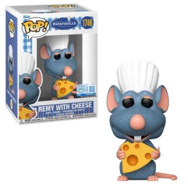 Imagem de Boneco Funko Pop! Exclusivo Disney Ratatouille Remy c Queijo - Candide