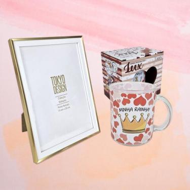 Imagem de Kit Dia Das Mães Porta Retrato + Caneca Mãe 330ml - MktPlace