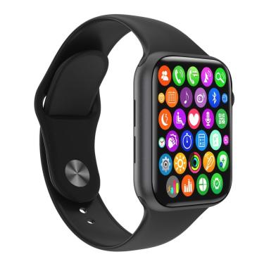 Imagem de Smartwatch Iwo9 Lite Preto Ligações Monitor Cardíaco