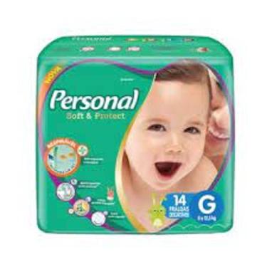 Imagem de Fralda Descartavel Personal verde - G 14 - Fralda Infantil G