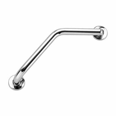 Imagem de Barra de Apoio Inox Angular Para Banheiro Idosos Acessibilidade - TCR