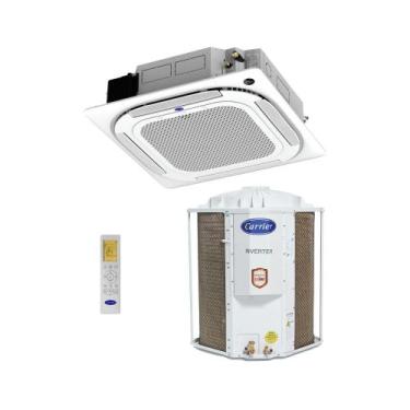 Imagem de Ar Condicionado Split Cassete 4 Vias 54000 BTUs Inverter Carrier Frio 