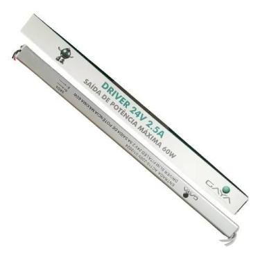 Imagem de Driver slim 2.5a 24v - até 60w entrada bivolt ip20 - gaya - gy1473