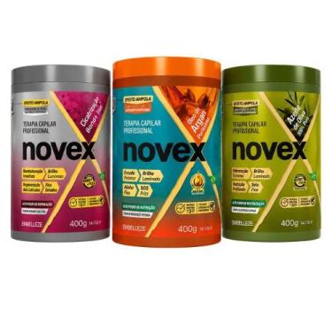 Imagem de Kit Novex Cronograma Terapia Capilar: Cicatrização Dos Fios, Óleo De A