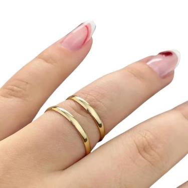 Imagem de Unidade de Alianças Ouro 18k 2mm Fina Tradicional - Sheju Joias E Alia