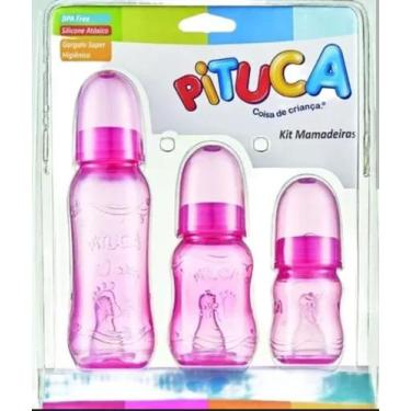 Imagem de Kit mamadeira pituca, Rosa
